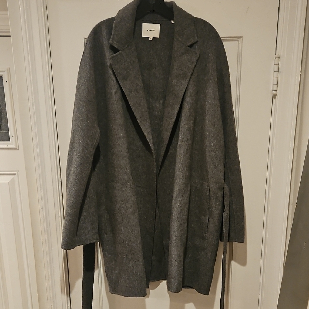 Vince Dark Gray Trench Coat
